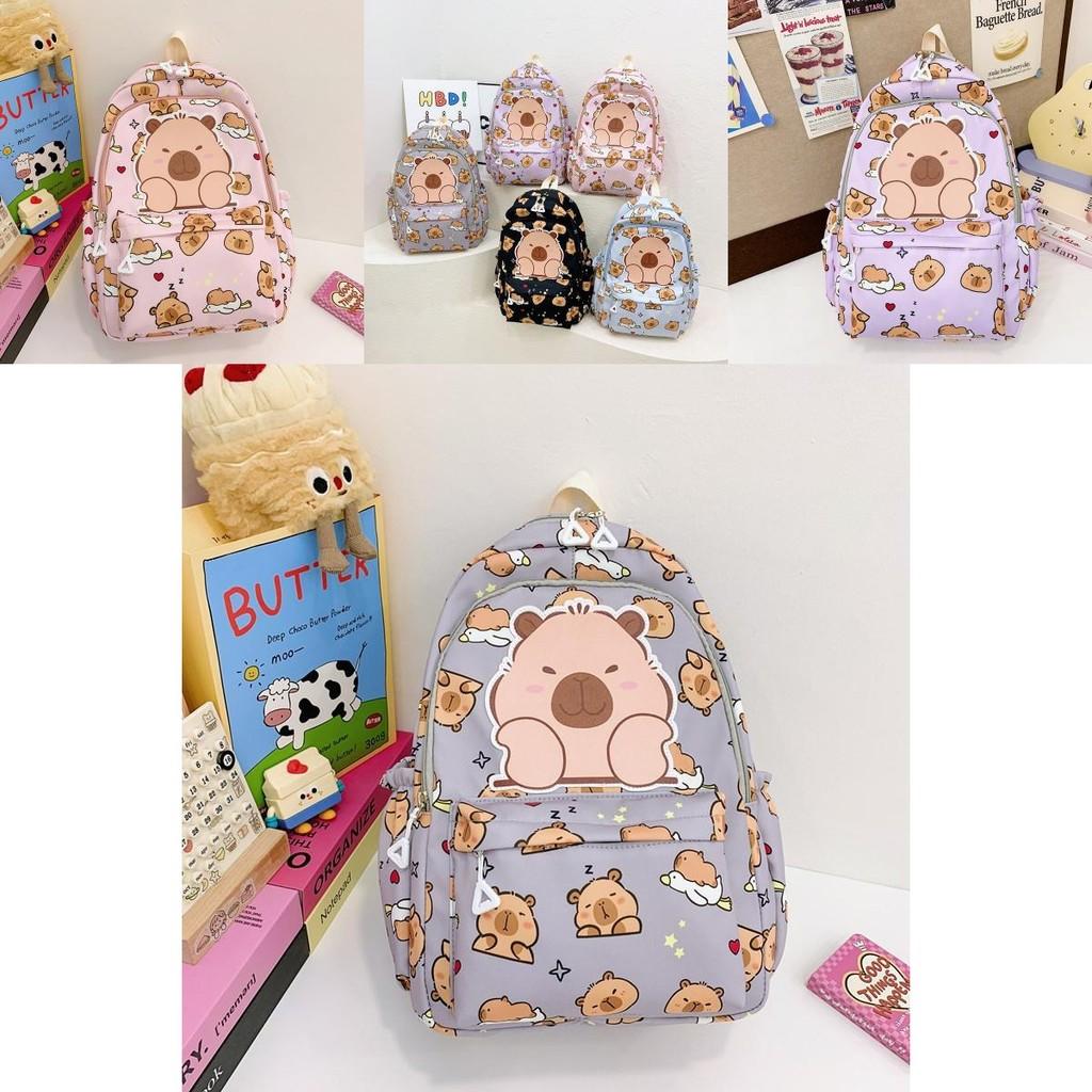 Adorable Cartoon Animal Backpack For Boys And Girls Stylish Large Capacity Kindergarten School Bag
