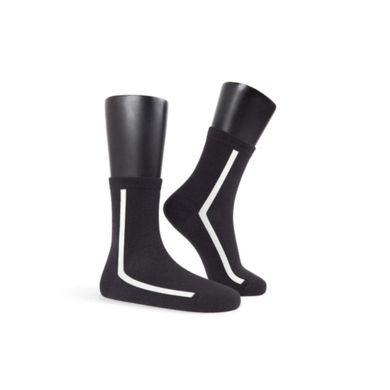 Abiruz Women's Socks WBT-35 Black 3-Piece Set