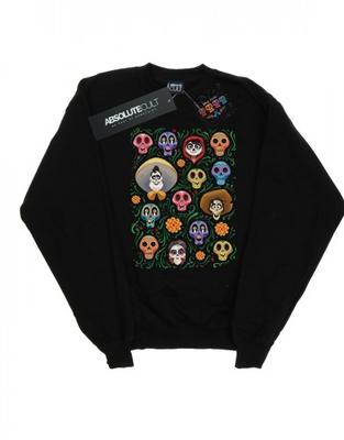 Womens/Ladies Coco Heads Pattern Sweatshirt