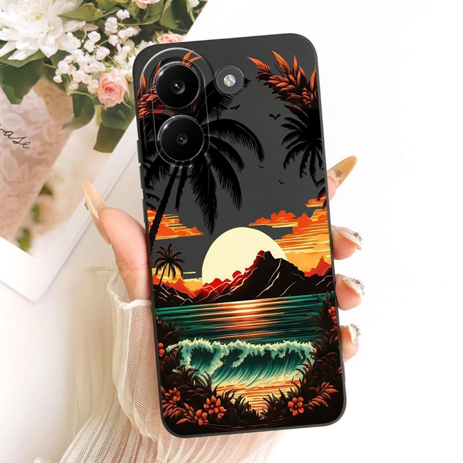Cover For Poco X8 Pro / X8 Pro Max Case Shockproof Soft TPU Silicone Back Cover For Xiaoimi Poco X8Pro Max 5G Flower Phone Cases