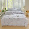 100% Cotton Printed Bedding Set Soft Breathable Duvet Cover With 2 Pillowcases Comfortable Home Textile