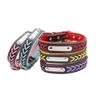 Hand Woven Leather Pet Collars Personalized Collars For Cats And Dogs To Prevent Them From Getting Lost Pet Woven Collar Gifts