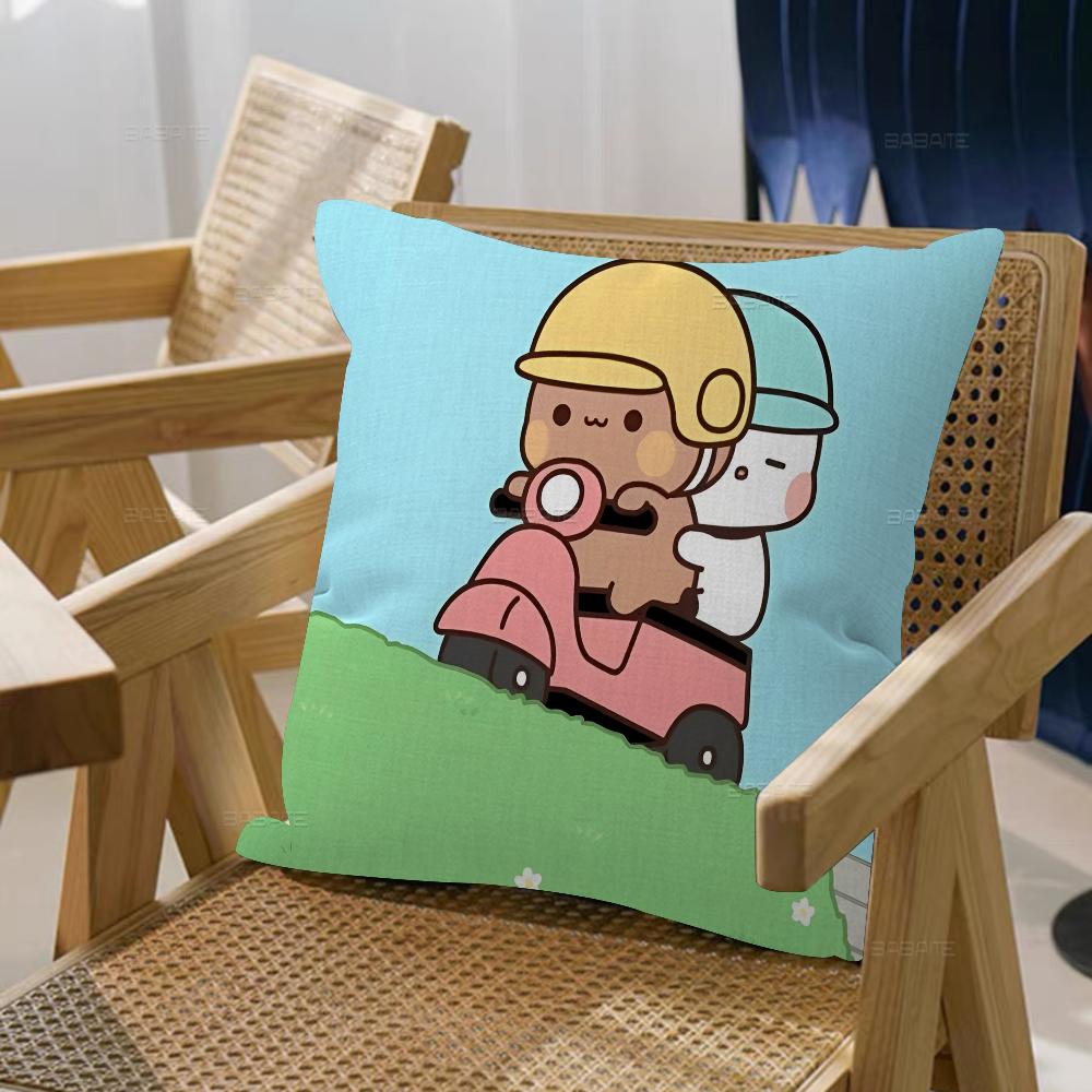 Bubu Dudu Personalized Pillow Dust Cover Bedroom Kids Party Decoration Pillowcase Birthday Children Gift