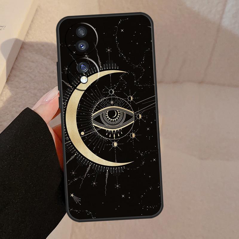 Fortune Telling Moon Stars Hands Art For Honor Magic V5 5 6 7 Pro Case For Honor X9a X9b X9c X8a X8b 50 70 90 200 400 Lite Cover