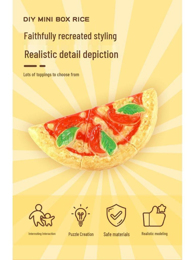 Yibi Le Miniature Handmade Food Toy for Children's Pretend Play