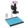 51MP Microscope Camera 180X C Mount Lens 1080P Video Industrial Digital Microscope Camera Kit with LED Light 100‑240V