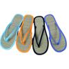 Flip-Flops aus Rattan im japanischen Stil: Unisex Sommer Indoor/Outdoor Strohmatten-Hausschuhe