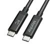 SANWA SUPPLY DisplayPort Alt Mode Active Cable X Type-C (Black, 5m) (8.1Gbps 2) KC-ALCCA1250
