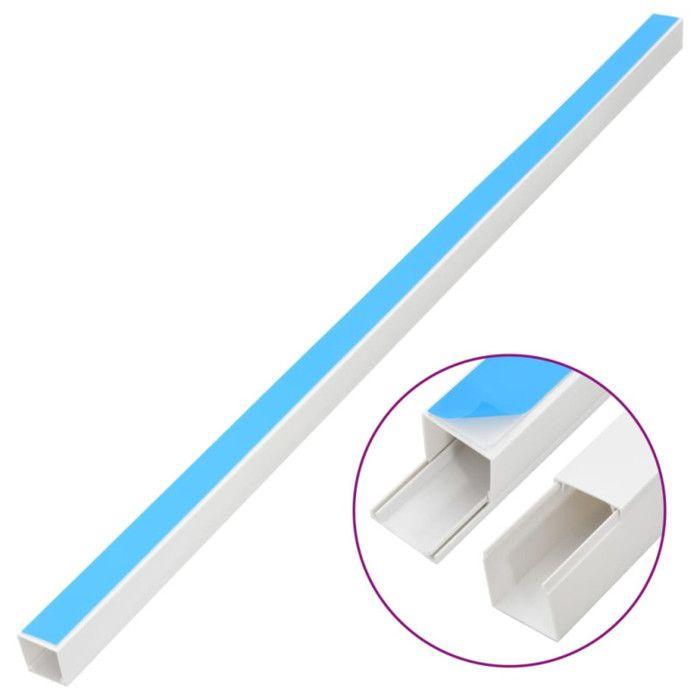 VidaXL Self-adhesive Cable Duct, Cable Protector, Cable Protector, Cord Cover, Office Cable Management 155958