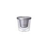 KINTO LT Cup with Strainer, 260ml, Heat-Resistant Glass, Gift, 21240