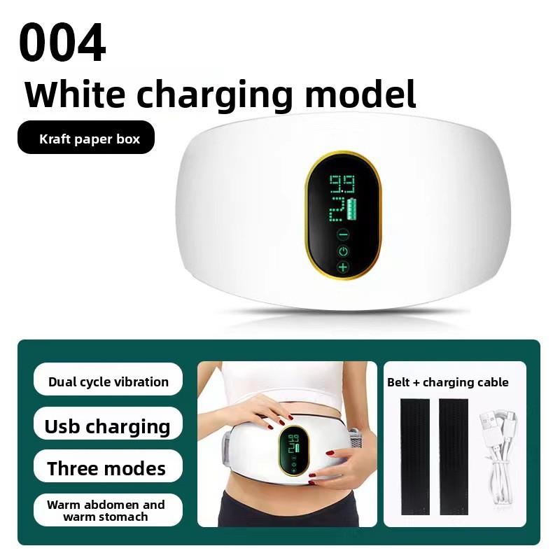 

Wireless Heating Massage Belt for Waist and Abdomen Kneading, Acupressure, Compress 1pcs білий