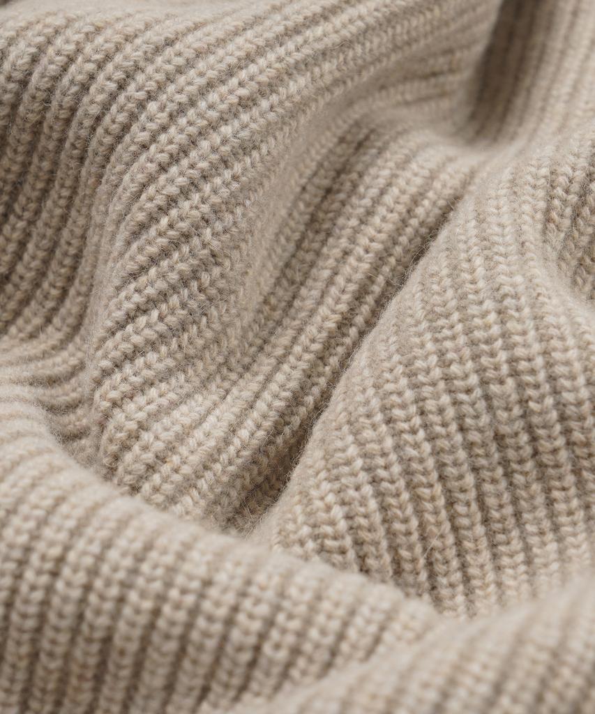 FRIZMWORKS Kangaroo Knit Pullover Hoody _ Oatmeal