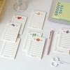 Kawai Stationary Notepad Simple Line Series Notebook Word Book Portable Planner Office School Supplies Gift  Lovely Memo Pad
