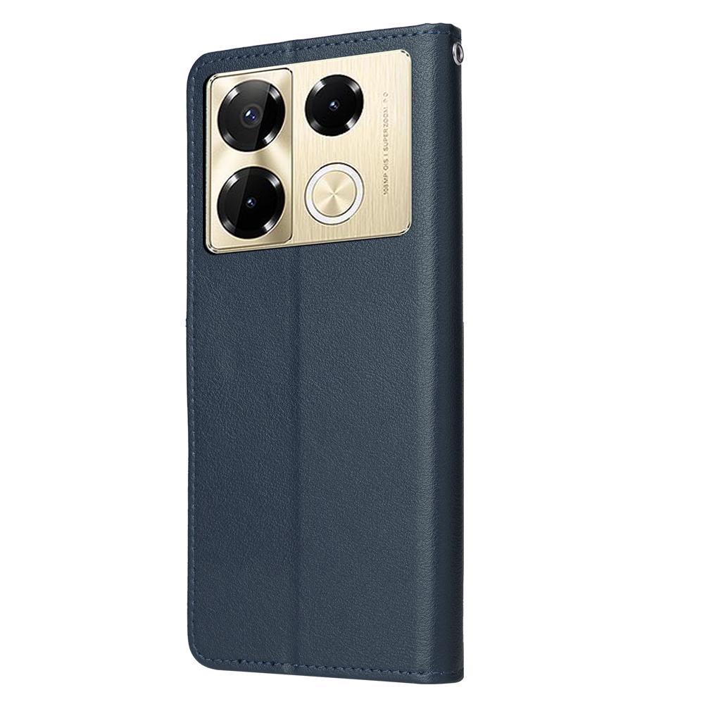 Etui na telefon Infinix Note 40 Pro 4G/5G/Note 40 Pro+ Portfel Stojak Zobacz PU Skórzane etui