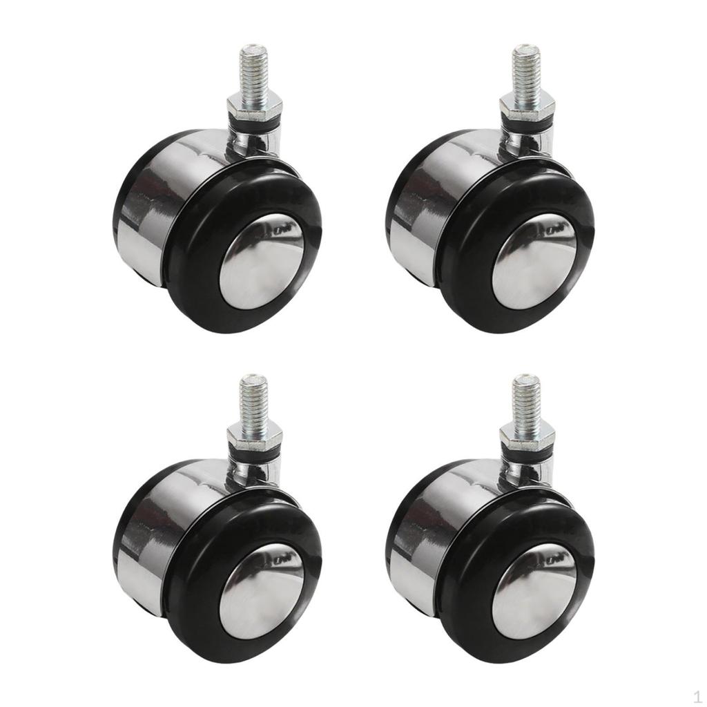 4 Pieces 2 Inch Caster Wheels ,Industrial Casters ,Heavy Duty Swivel for Bench