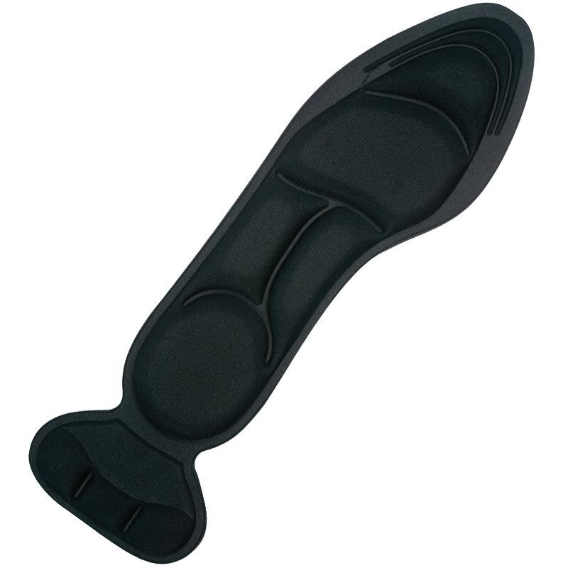 

Женская стелька для туфель на высоком каблуке 2-в-1 7D улучшенная: Дышащий, Влагоотводящий, Нескользящий, Амортизирующий, Массирующий свод стопы пяточный вкладыш. 40-45 чёрный