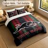 Bedding Set 1 Duvet Cover 2 Pillowcases Penrith Panthers Print Soft Bed Linen Bedroom Decor