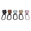 1/2pcs PU Leather Baby Stroller Hooks Pram Cart Organizer 360 Degree Rotatable Hook Stroller Accessories WNGG02