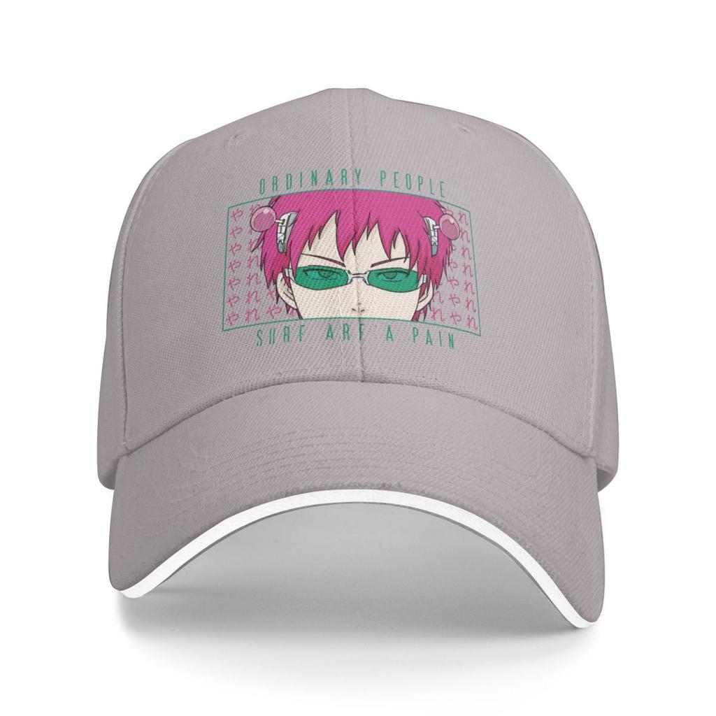 Baseball Caps Saiki Kusuo The Disastrous Life Of Saiki K. Anime Customized Men Women Casual Summer Caps