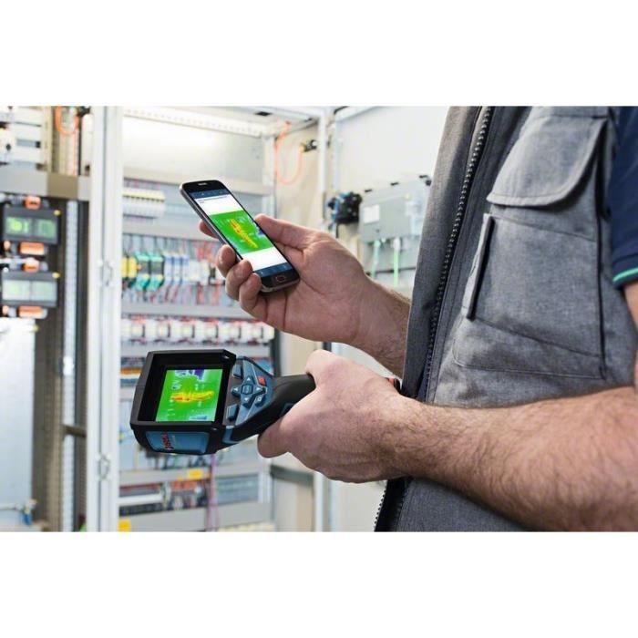 Détecteur thermique Bosch Professional GTC 400 C -10°C à +400°C (sans batterie ni chargeur) - 0601083108