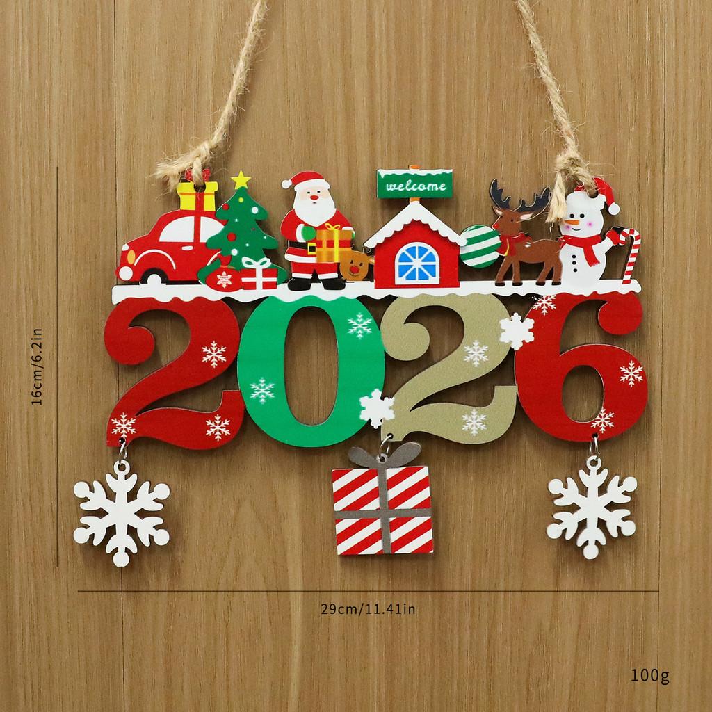 Christmas Tree Ornaments With Density Board Material For Holiday Home Decor