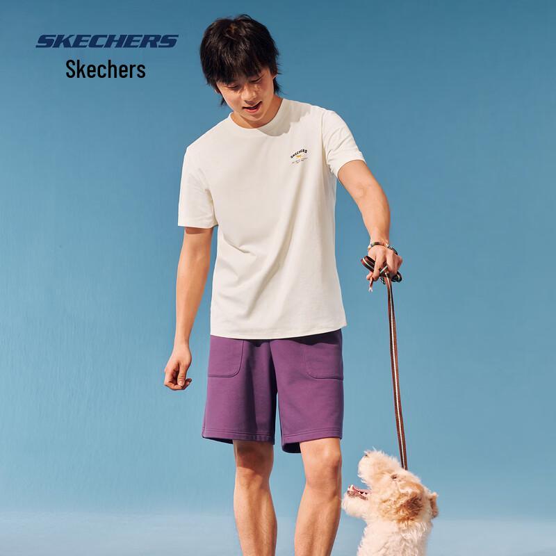 

Skechers Men s L226M010 Knitted Short Sleeve T-Shirt S 90
