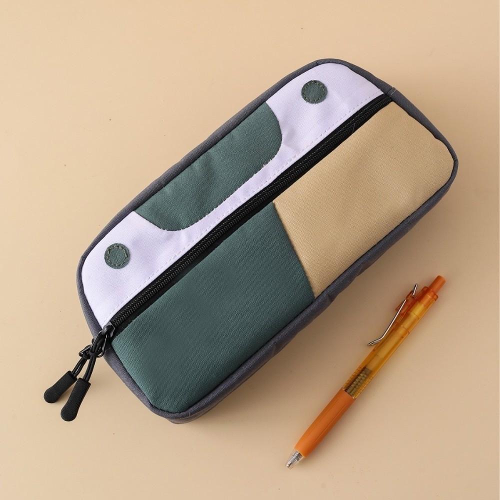 Large Capacity Pencil Pouch Cartoon Pen Bag Fashion Students Pencil Case School Supplies