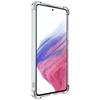 IMAK UX-4 Serie für Samsung Galaxy A53 5G Hülle Gerader Rahmen Vier Ecken Stoßfest Transparentes TPU Cover