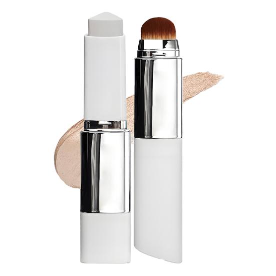 13G 2-In-1 Color Changing Foundations Stick Dual-Ended Foundations Stick with Brush Medium to Full Coverage Concealer Cream Makeup Stick