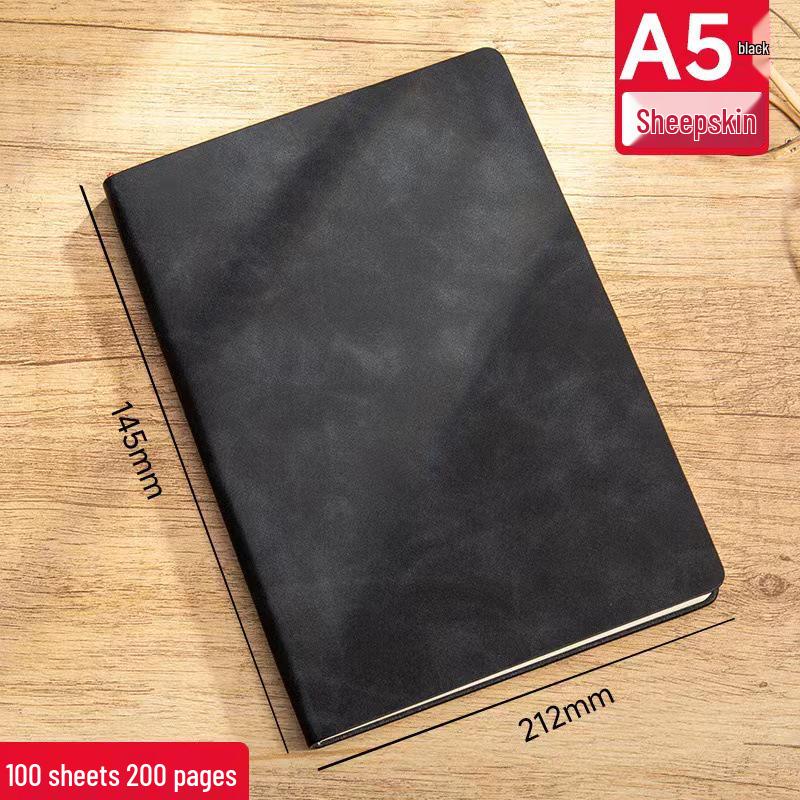 A5 Custom Logo Soft Leather Notebook Gift Box Set with Buckle - Premium Business Office Gift