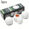 1/3 piezas Vaso de Whisky con Forma de Bola de Golf, Set de Vasos Novedosos para Scotch Bourbon Cócteles, Regalo de Cristalería para Amantes del Golf