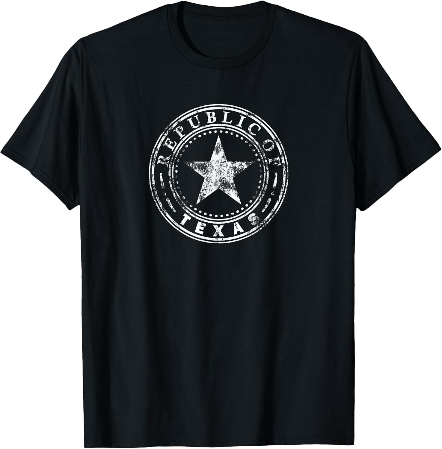 NEW LIMITED! Republic of Texas Tee - MADE IN USA S