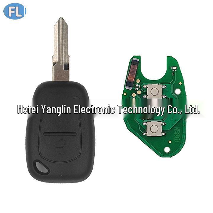 Compatible 2-Button Remote for Renault, 433 MHz, 46 Chip 7926