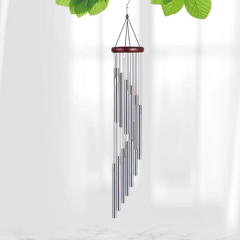 

Retro Rotating Metal Wind Chimes