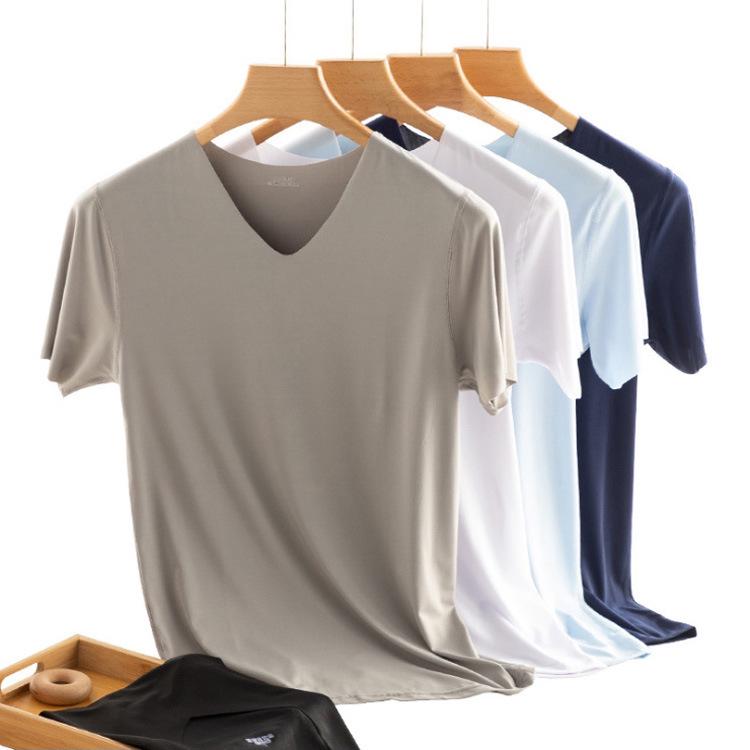 Men's Slim Fit Casual Short Sleeve Sports T-shirt for Spring/Summer