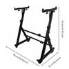 Rolling Keyboard Stand Wheeled Base Z Design Piano for Stage