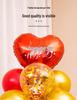 Luminous Floating Table Balloon Heart Decor for Birthday & Banquet