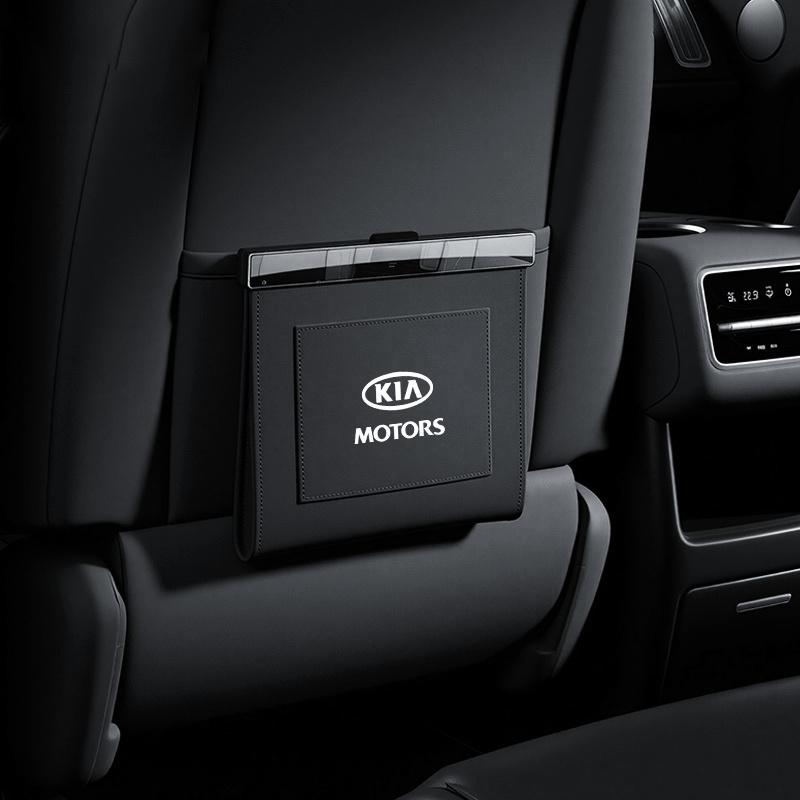 AAOA1 Premium Car Magnetic Trash Can Folding Hanging Storage Bag For KIA Rio Ceed Sportage Cerato Soul Sorento KN Picanto Optima Niro