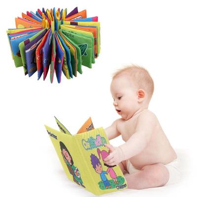 Giocattolo educativo del libro di stoffa per lo sviluppo dell'intelligenza del bambino infantile