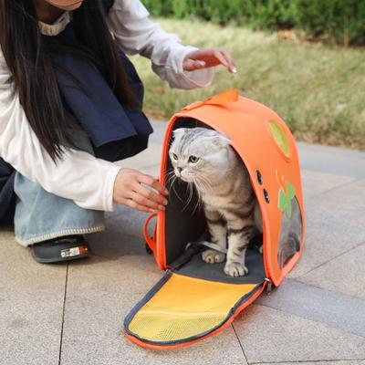 Lightweight Oxford Cat Carrier Bag Breathable Portable Pet Travel Backpack Large Capacity Pet Carrying Bag Cat/Puppy