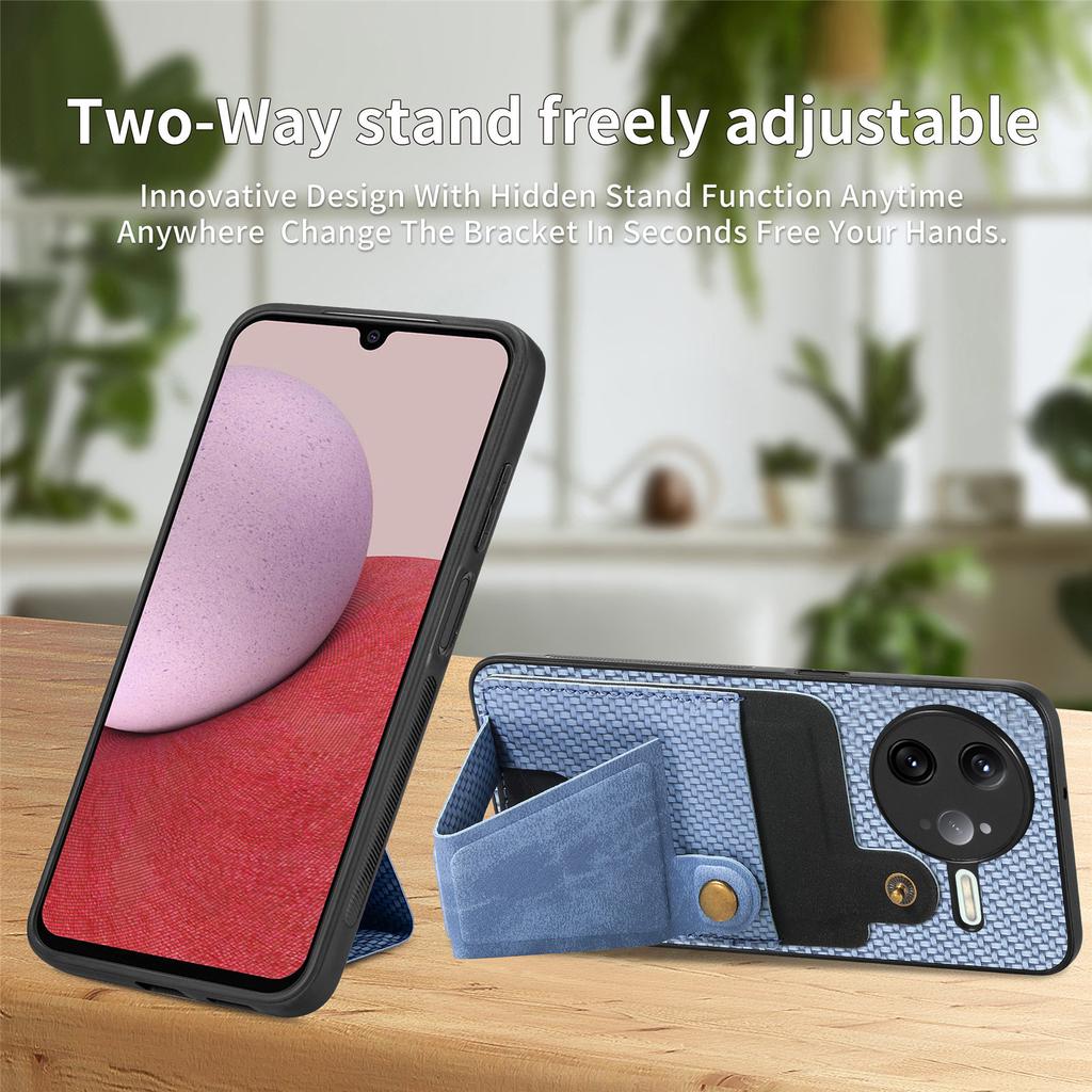 For Xiaomi Poco F7 Ultra 5G/Xiaomi Redmi K80 Pro 5G Case with K-Shaped Kickstand Leather Phone Back Cover