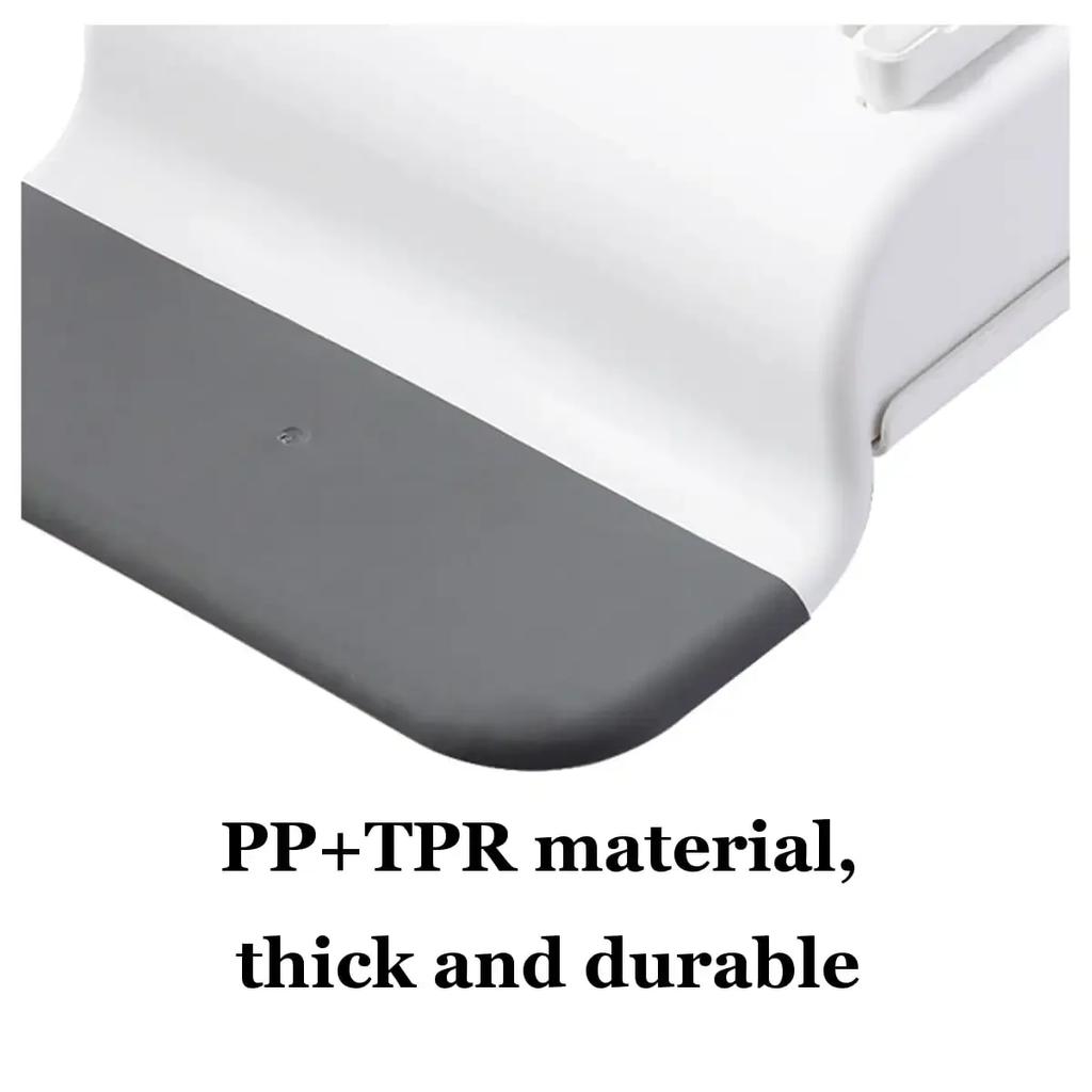 Bathtub Tray Expandable Drain Bathtub Shelf Detachable Multifunctional PP Bathtub Storage Organiser 55-78 CM Adjustable NEW