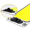 2 PCS ZS-3343 DC12-24V High Bright 108 COB Lamp Beads Car Dome Light Cabin Light Bar