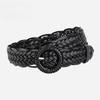 New Piercing-free Braided Belt Women's Decorative Suit Dress Waist-hugging Retro Belt Women's Style