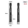 Hole Saw Drill Bit 5/6/8/10/12/14/16mm Black 2PCS 5 -16mm Diamond Length 10mm Drill Bits Marble Ceramic Tile Brand New