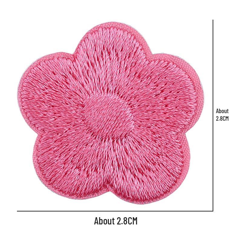 DIY Self-Adhesive Embroidery Patch Stickers for Clothing and Journals