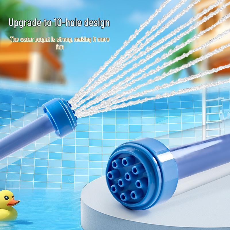 Cross-Border Long-Range Water Cannon Toy: Large Capacity Floating Water Gun for Beach Battles