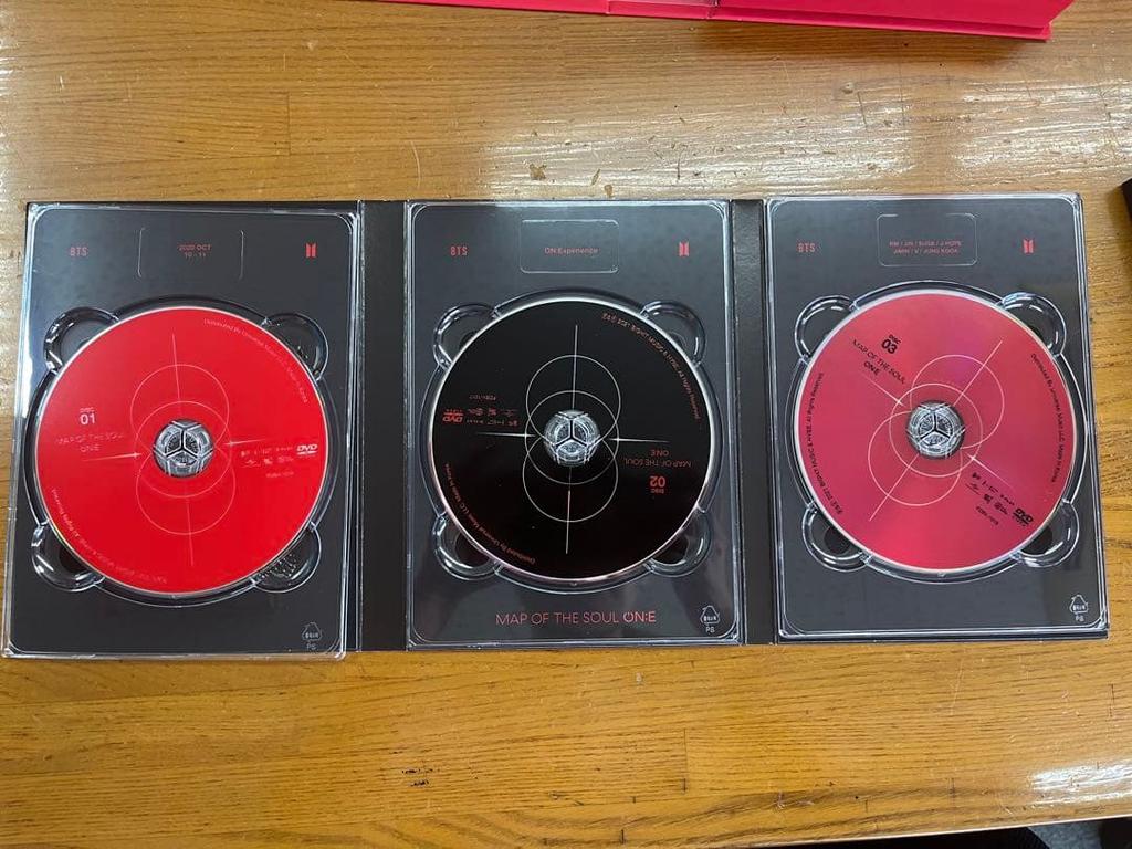 [USED] BTS MAP OF THE SOUL ON:E DVD