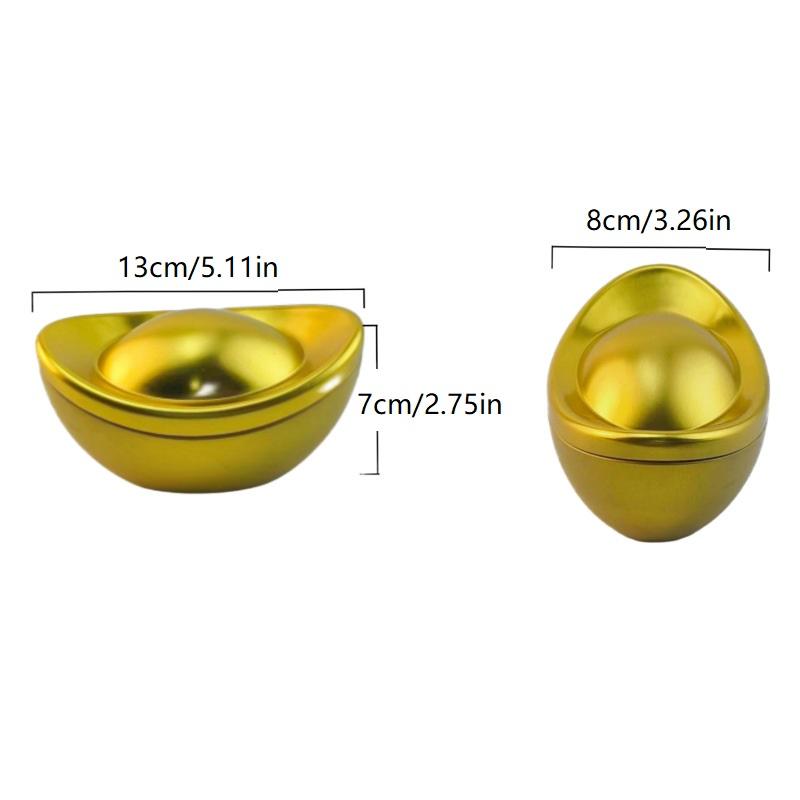 1/3Pcs Ingot Shaped Tinplate Candy Box Storage Biscuits Treats Tea Jar Gift Container With Lid For Wedding Party Decorative Boxe