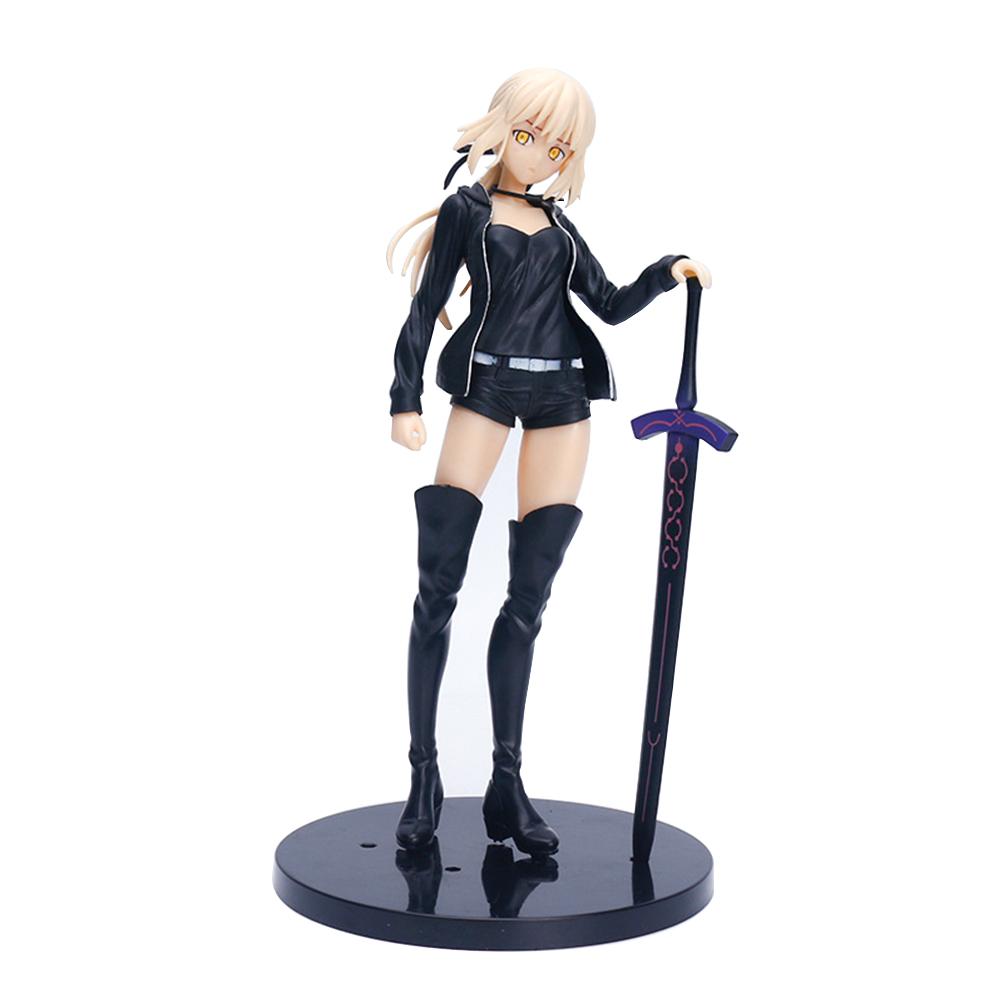 24CM FATE STAY NIGHT FGO Altria Pendragon Game Figure Standing posture Action figures Model Decoration Doll Collection Toy Gift